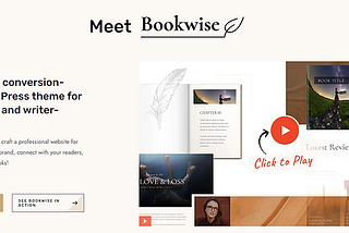 An Honest Review of Bookwise, The Author Website Template from Thrive Themes