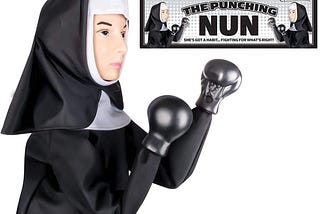 The Punching Nun Puppet