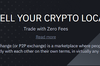 Binance Peer-to-Peer Trading