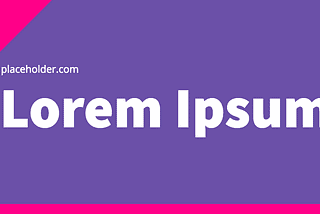Lorem Ipsum is a dummy text
