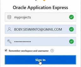 How To Create First Web Application in Oracle APEX