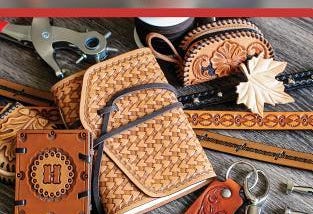 PDF © FULL BOOK © ‘’Get Started in Leather Crafting: Step-By-Step Techniques and Tips for Crafting…