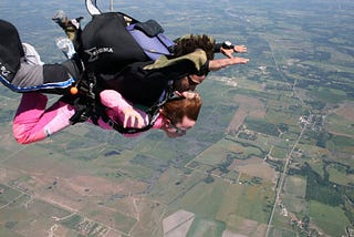 Skydiving Into My Thirties