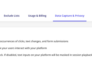 Enable autocapture and session playback in Userpilot.