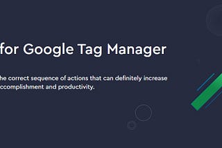 Checklist for Google Tag Manager