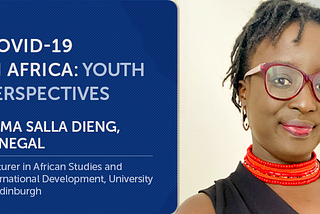 COVID-19 in Africa: Youth Perspectives — Rama Salla Dieng