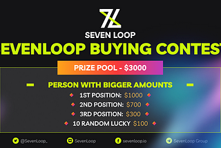 [SevenLoop] Buying $SELO Contest