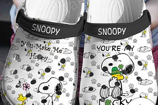 Snoopy & Woodstock: Crocs That Make You Smile