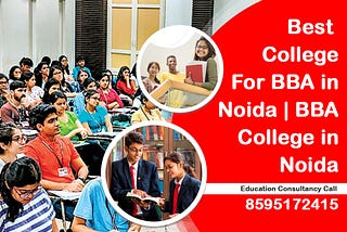 Best college for BBA in Noida | BBA college in Noida