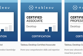 Introduction to Tableau Certifications