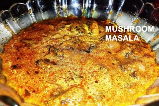 Restaurant style mushroom masala Recipe- Indian Spicy Gravy Masala