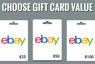 Free eBay Gift Card Codes 2021 Get Unlimited Gift Card eBay!