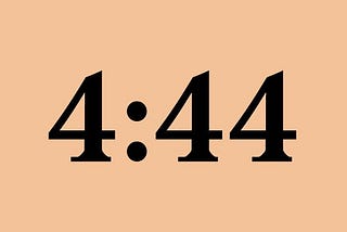 Let Us Not Wait: a Black Male Feminist Response to 4:44