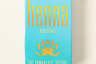 Exotic Henna Temporary Tattoo