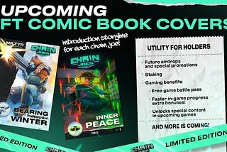 Chain Joes is poised to disrupt the status quo with the unveiling of their exclusive NFT Comic Book…