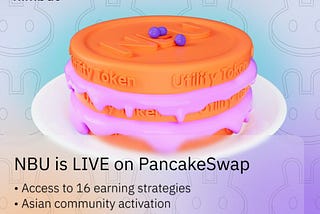 NIMBUS PLATFORM TOKEN (NBU) IS NOW LIVE ON PANCAKESWAP