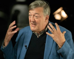 screenshot of Actor Stephen Fry