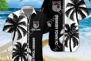 Grimsby Town League One Personalized Limited Coconut Tree Hawaiian Shirt
