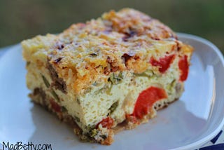 Breakfast Casserole for the Chronically Busy