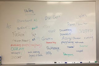What to do on day one of the term?