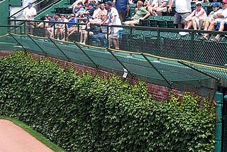 Bleachers at Wrigley.