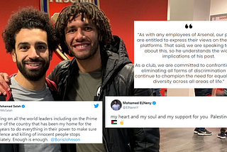 All about the Drama supporting Mohamed Elneny supporting Palestine, and why Mohamed Salah should be ashamed!