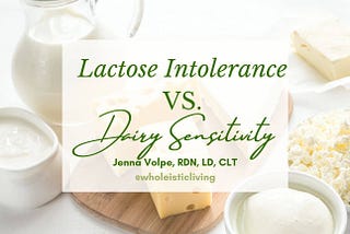 Differentiating Milk Sensitivity and Lactose Intolerance