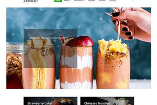 Delicious WP Free Recipe WordPress Theme