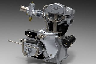 Velocette Single, Amal carb.