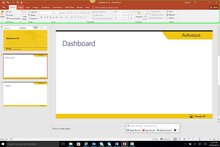 Best way to Interacting with Power BI dashboards and reports in PowerPoint