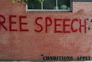 Free during Speech,not After