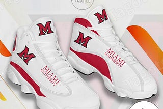 Miami University Middletown ThunderHawks Air Jordan 13 Shoes: College Spirit
