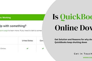 Is QuickBooks Online Down? Current Problems & Status Revealed