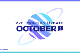 October Monthly Update