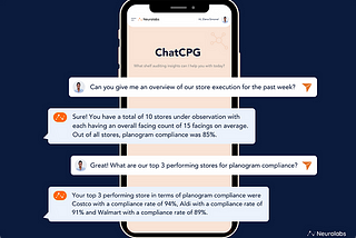 Introducing ChatCPG: The tool that can answer your shelf auditing questions in seconds!