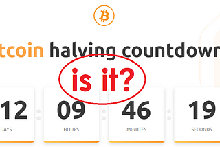 Why it is impossible to know the exact date of Bitcoin Halving