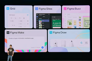 New products presented by Figma CEO