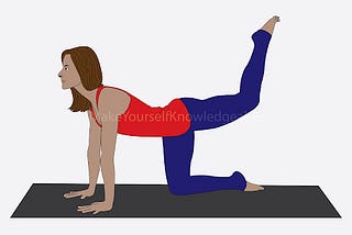 Tiger Pose (Vyaghrasana)