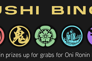 Bushi Bingo — Week 6 Missions