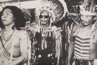 Amerindians of French Guiana.