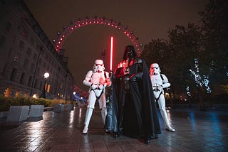 The London Eye — Star Wars Day