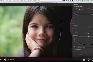 Using The Liquify Face Aware Tool in Photoshop - Video Tutorial