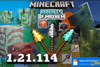 Tải Minecraft 1.21.114 APK Mới Nhất Cho Android
