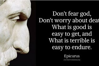 Epicurus’ Recipe For Being at Peace