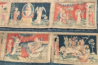 Tapestry as Early Comic Books: from Montreal to Bayeux and Chateau d’Angers