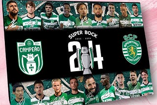 Sporting CP Super Bock Champions 2023–2024: Iconic Player Tribute Canvas