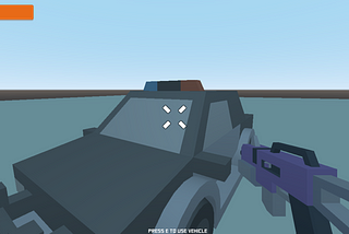 Vehicle mode for FPS games with Godot Engine