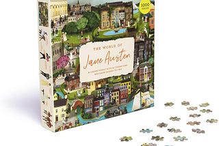 The World of Jane Austen puzzle 1000 Piece