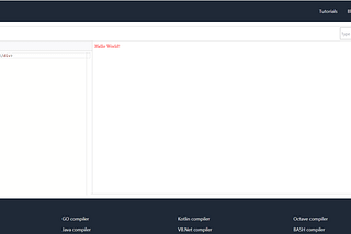 Made an Online HTML editor