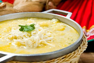 potato soup in ecuador